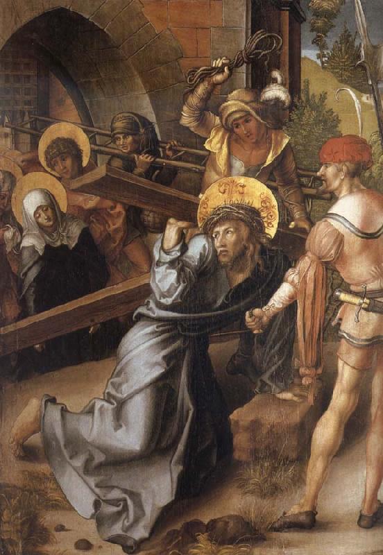 Albrecht Durer The Bearing of the Cross oil painting picture